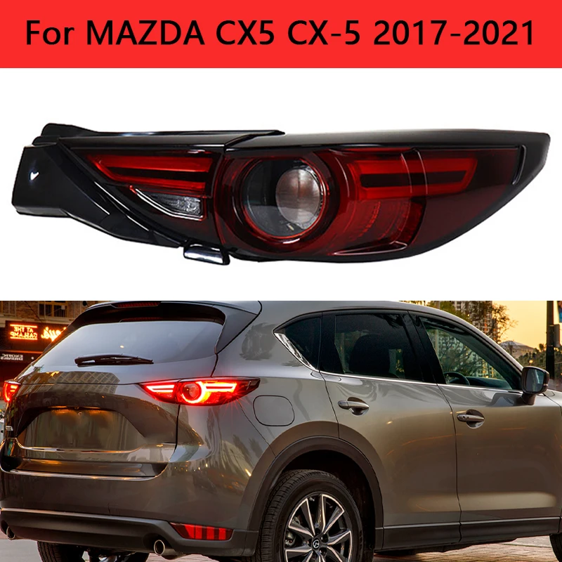 Car Accessories Inside Outside LED Rear Tail Light Warning Brake Reverse Light Signal Lamp For Mazda CX5 CX-5 2017-2021