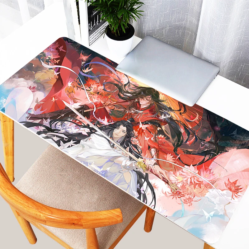 

Chinese Anime Mouse Pad Tian Guan Ci Fu Game Computer Desk Mat Non-Slip Office Mouse Mat Large XXL Gaming Mousepad For Best Gift