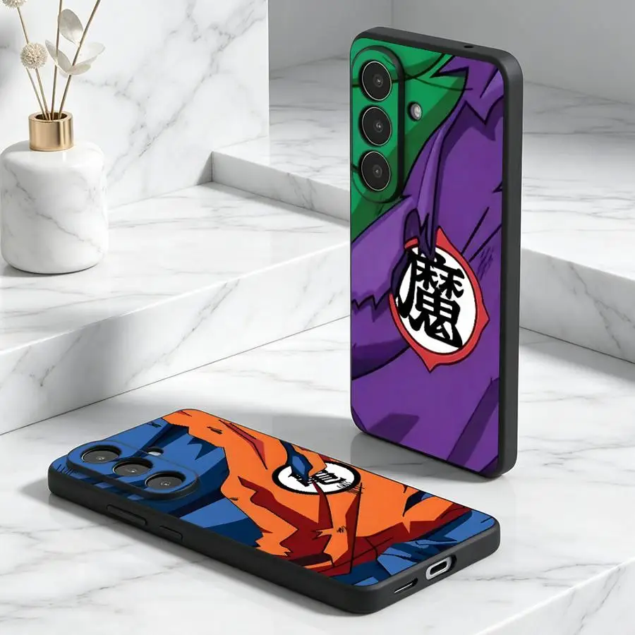 D-Dragons B-Ball Goku Logo Case for Samsung Galaxy A57 A06 A15 A23 A53 A17 A18 A55 A73 A51 A37 A25 A16 A52 A36 Phone Cover A05