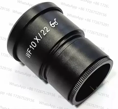 Microscope eyepiece WF10X/20 WF10X/22 WF20X/10 WF20X/12 high eye point wide-angle eyepiece interface 30mm WF10X
