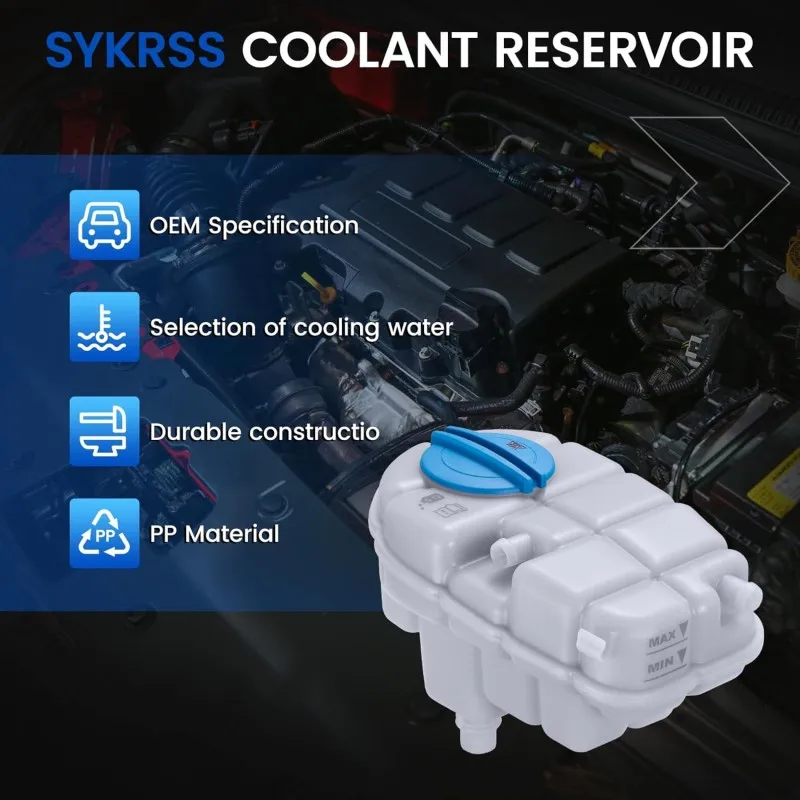 High Quality Coolant Radiator Expansion Tank 4G0121403G 4G0121403AG 4G0121403AC For AUDI A6 C7 S6 A7 RS7 A8 D4 S8 RS6 2011-2018