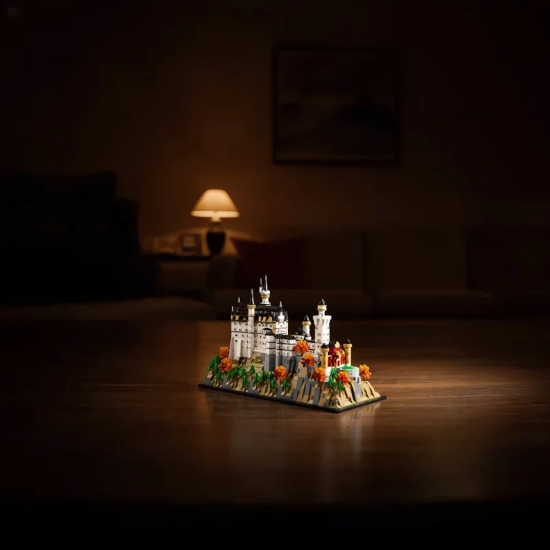

2026 Brand new 3455PCS Osch Swan Castle architectural creative model, European castle building blocks Christmas birthday gift