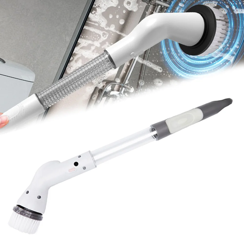 

Electric Spin Scrubber Cleaning Brush Cordless Shower Scrubber Waterproof with 5 Replaceable Brush Heads for Bathroom Floor Tile