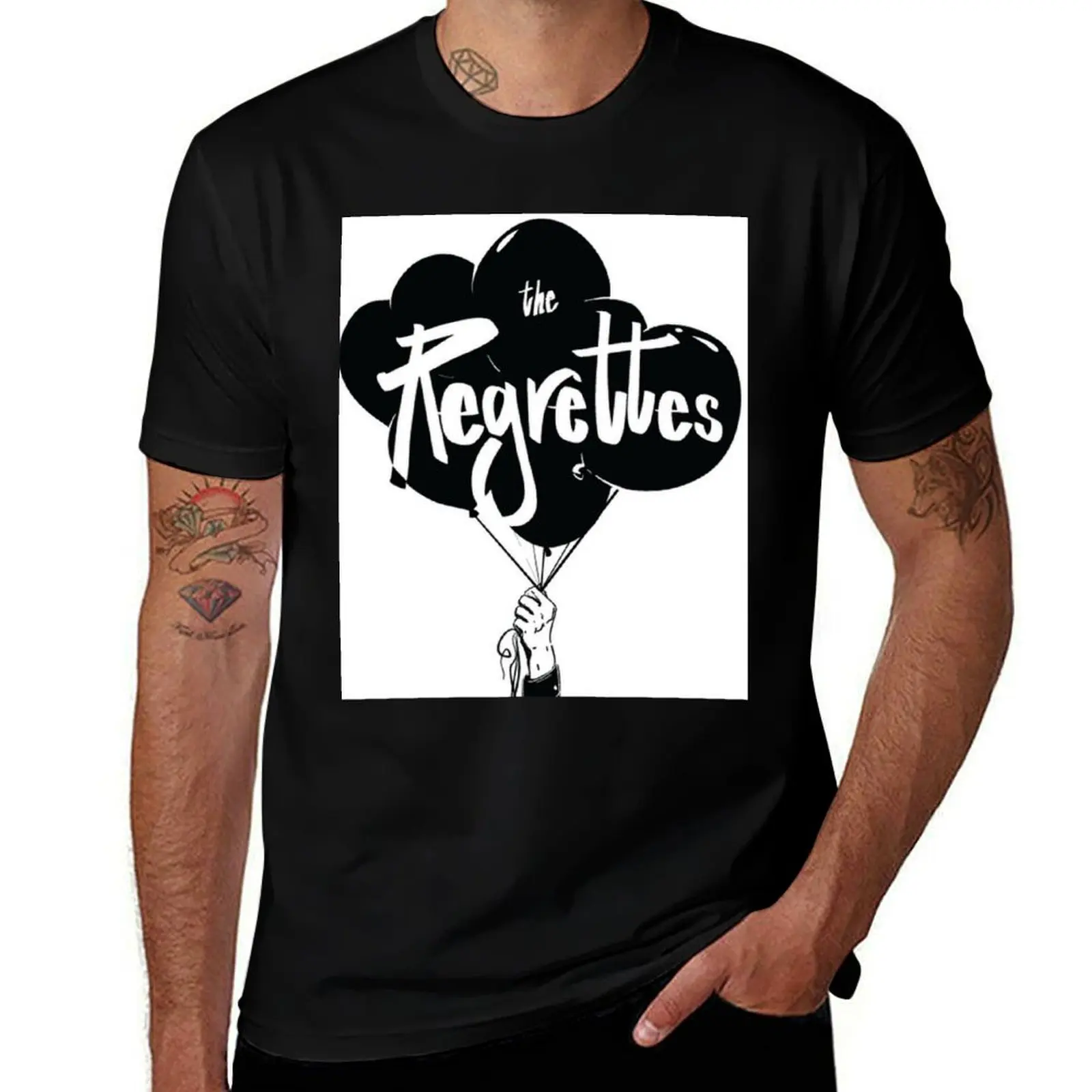 THE REGRETTES ALBUM 2020 DEDEKPREMAN T-Shirt Casual Minimalist Short Sleeve Top