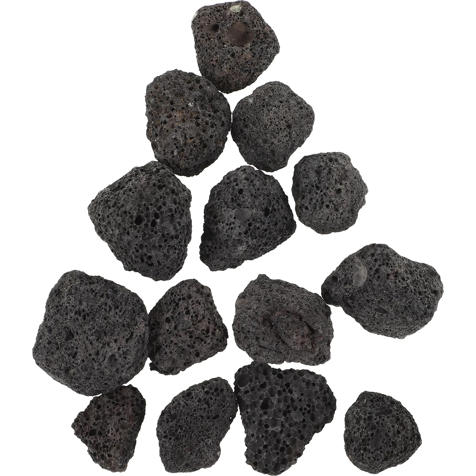 Pierre volcanique décorative pour l'aménagement d'aquariums, plantes en pot, fleurs, remplissage de vases, projets d'artisanat, éléments aquatiques, bassins