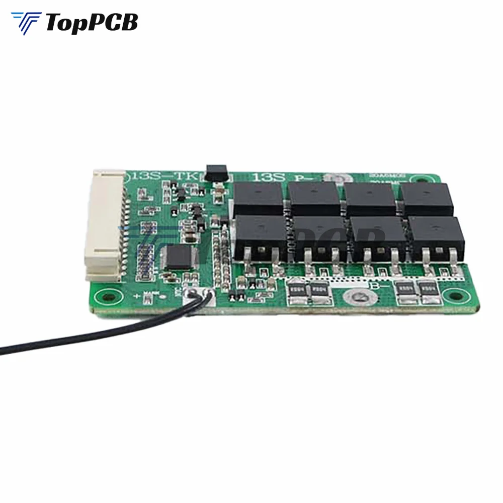 Balanced BMS 13S 20A 30A 18650 Lithium Battery Charge Board Common Port Equalizer with Temperature Control For E-bike/Escooter