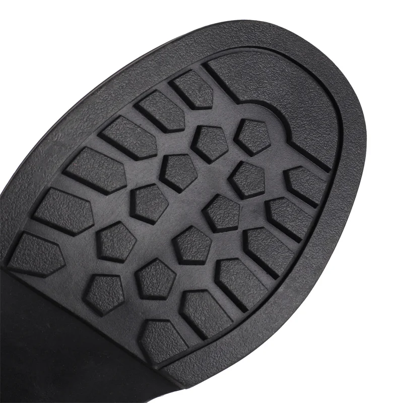 أحذية نسائية موضة 2024 للتجارة الخارجية أحذية نسائية ذات نسيج وسحاب تصميم كعب قصير أحذية عالية الجودة للنساء باللون الأسود #6