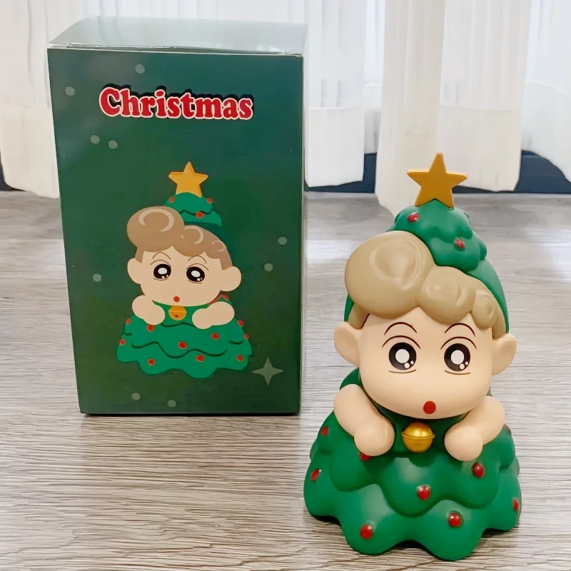 أنيمي Nohara Shinnosuke عمل أرقام تلوين شين تشان أرقام بولي كلوريد الفينيل الطرفية جمع نموذج حلية لعبة لطيف هدية الكريسماس #6