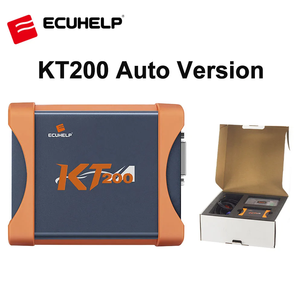 ECUHELP KT200 ECU Programmer Support ECU Maintenance Chip Tuning DTC Code Removal Add New Models MulitIple Protocles Read/Write