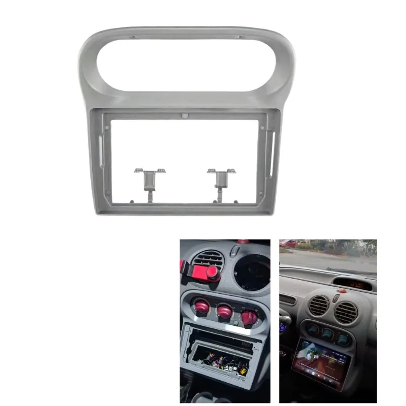 A58X-Radio Frame Audio Dash Fitting Panel Adapter For Renault Twingo 2005-2013 Car Frame Fascia Dashboard Mounting Bracket