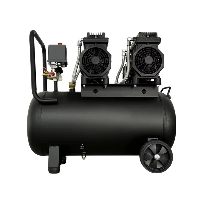 

Silent Oilless Paint 4HP Air Compressor De Ar Portable Oil Free Industrial Compressors With 15L/30L/40L/60L/70L Tank