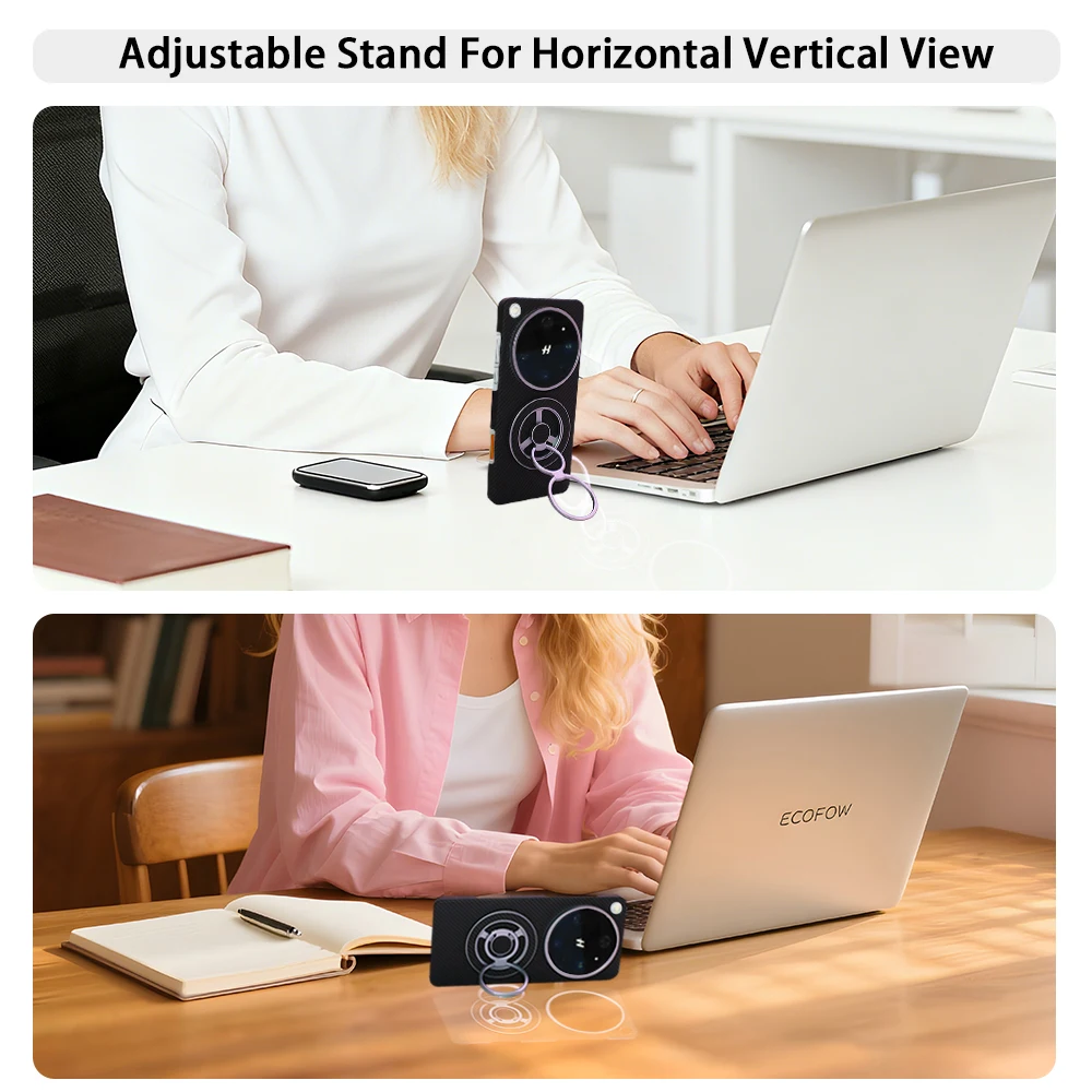 Magnetic Aramid Fiber Case Compatible with Oppo Find X9 Ultra Glass Version - Light Slim Genuine Real Hard Carbon Fiber