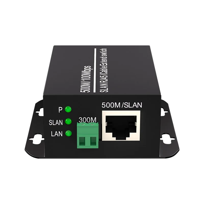 100Mbps Network Extender over Cat5/6 Cable up to 500m 1640ft Ethernet Extenders