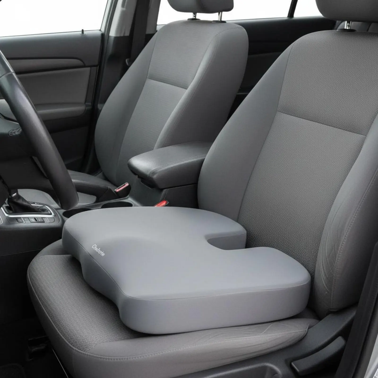 U-Shaped Viscoelastic Foam Pad Slow Recovery Coccyx Therapeutic Seat Pad Ergonomic Support Breathable for Office Workers, Car