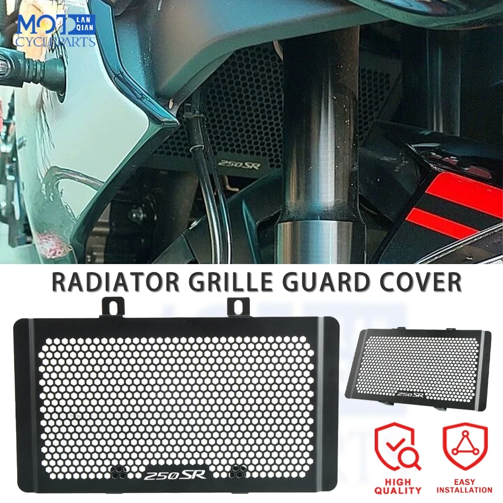 

For CFMOTO 250SR 250sr 2020-2021 Radiator Grille Guard Cover Protector Aluminum 250 SR 2020 2021 Motorcycle Accessories