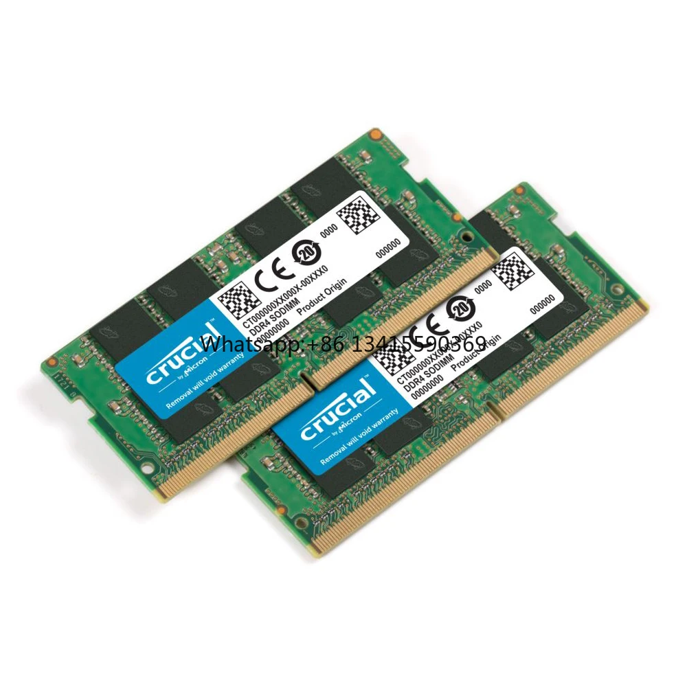 

Оперативная память для ноутбука Crucial Ram Ddr4 4 ГБ 8 ГБ 16 ГБ 2666 МГц Оперативная память для ноутбука 240pin Sodimm 16 ГБ 3200 МГц DDR 4 Ram Память для Amd