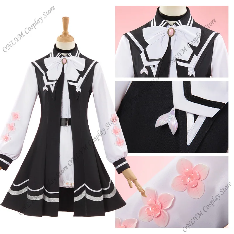

Magical Girl Witch Trial Sakuraba Ema Cosplay Costume Sakuraba Ema JK Uniform Halloween Costume Christmas Role Play Uniform