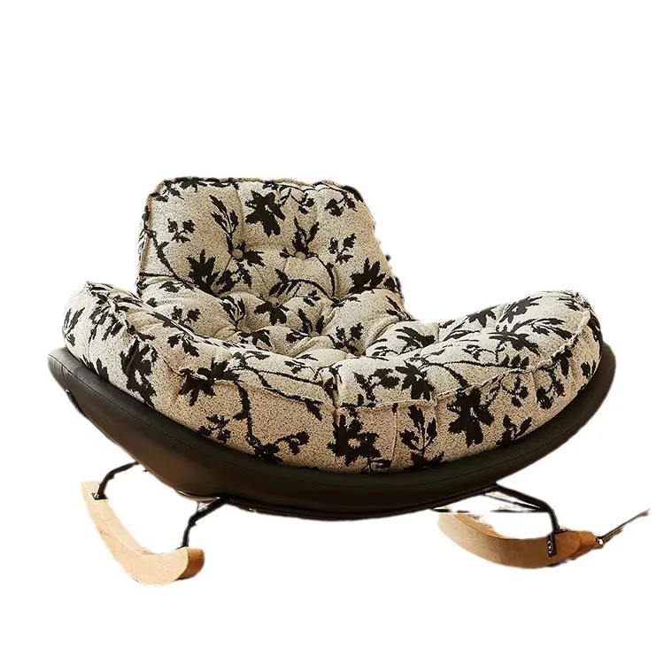 

Light luxury lazy sofa home balcony leisure designer snail rocking chair