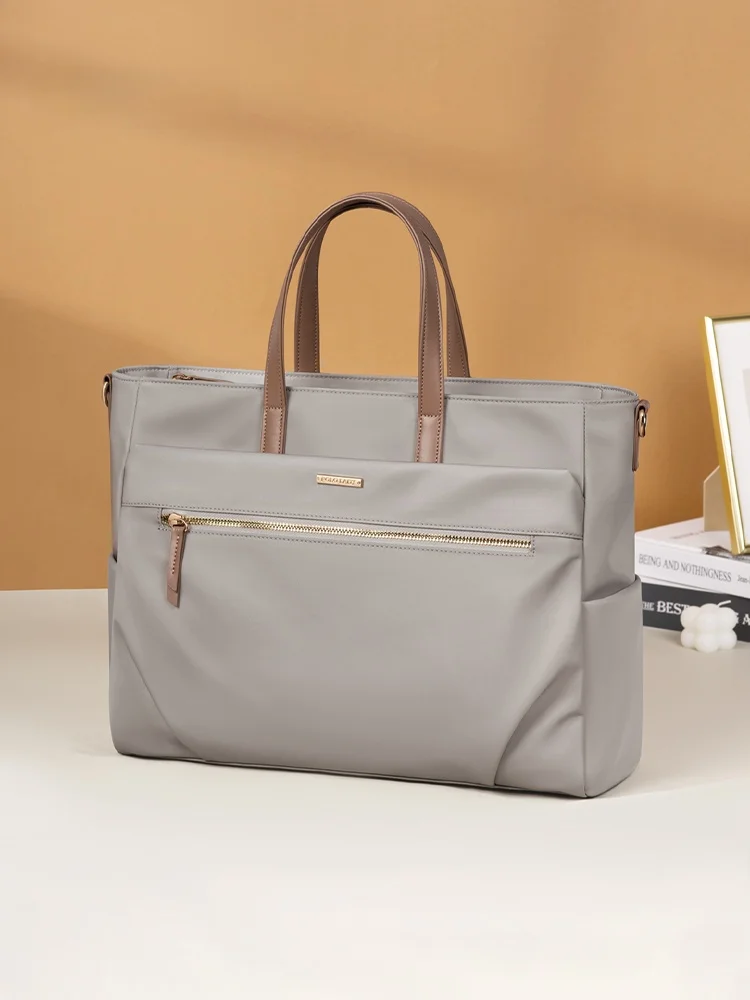 women's-large-capaci-busin-commuter-handbag-tote-bag-faionable-cuter-bag-soft-handle-zipper-closure