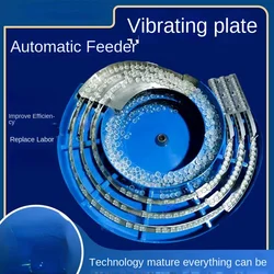 Edelstahl-Vibrations platte Automatische Zuführung Hardware-Abschirmung und Sortierung Automatische Zuführung Vibrations platte