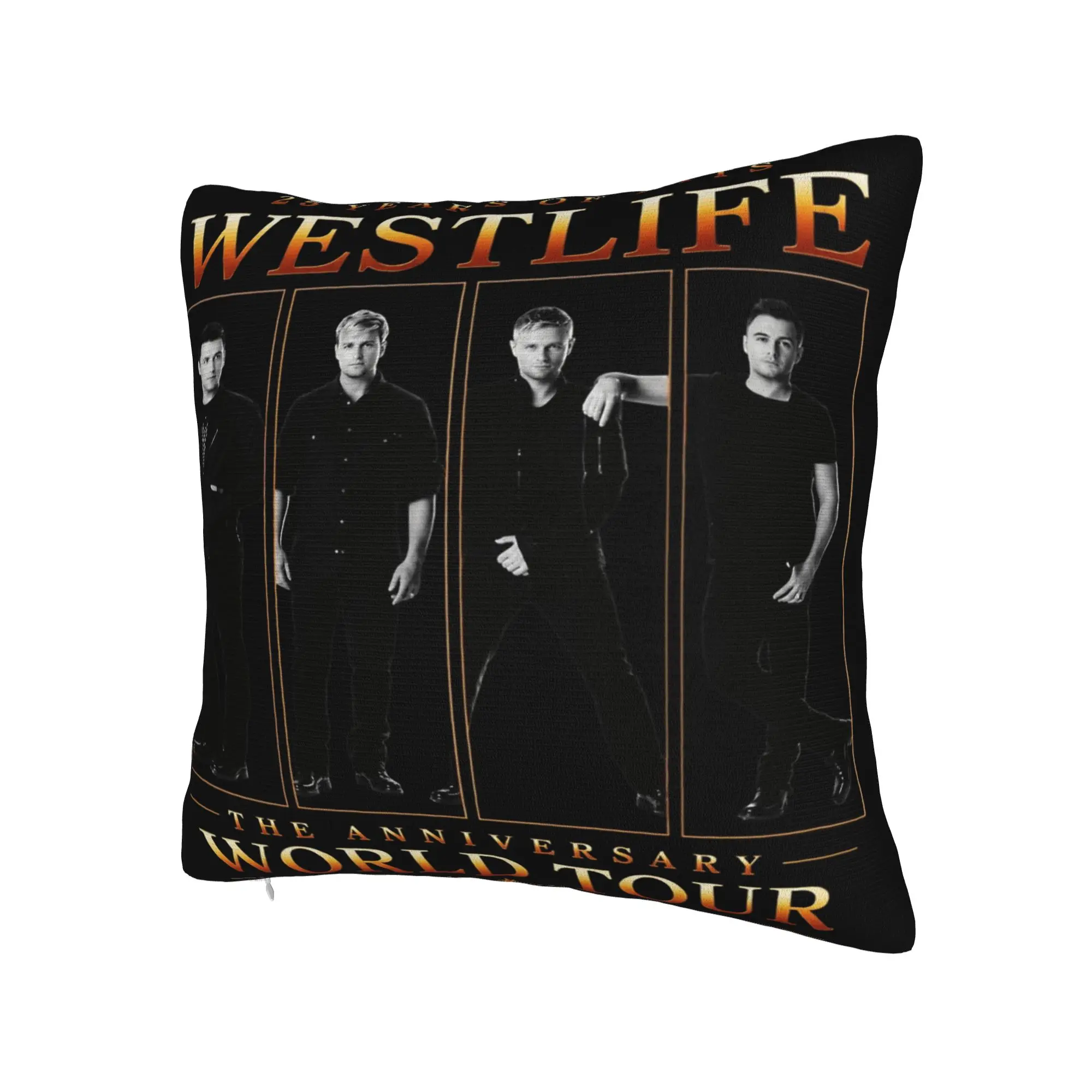 Westlife 25th Anniversary Tour 2026 Pillow Covers Stuff Soft Cushion Cover Gift  Pillow Case Cover Home Multiple Sizes