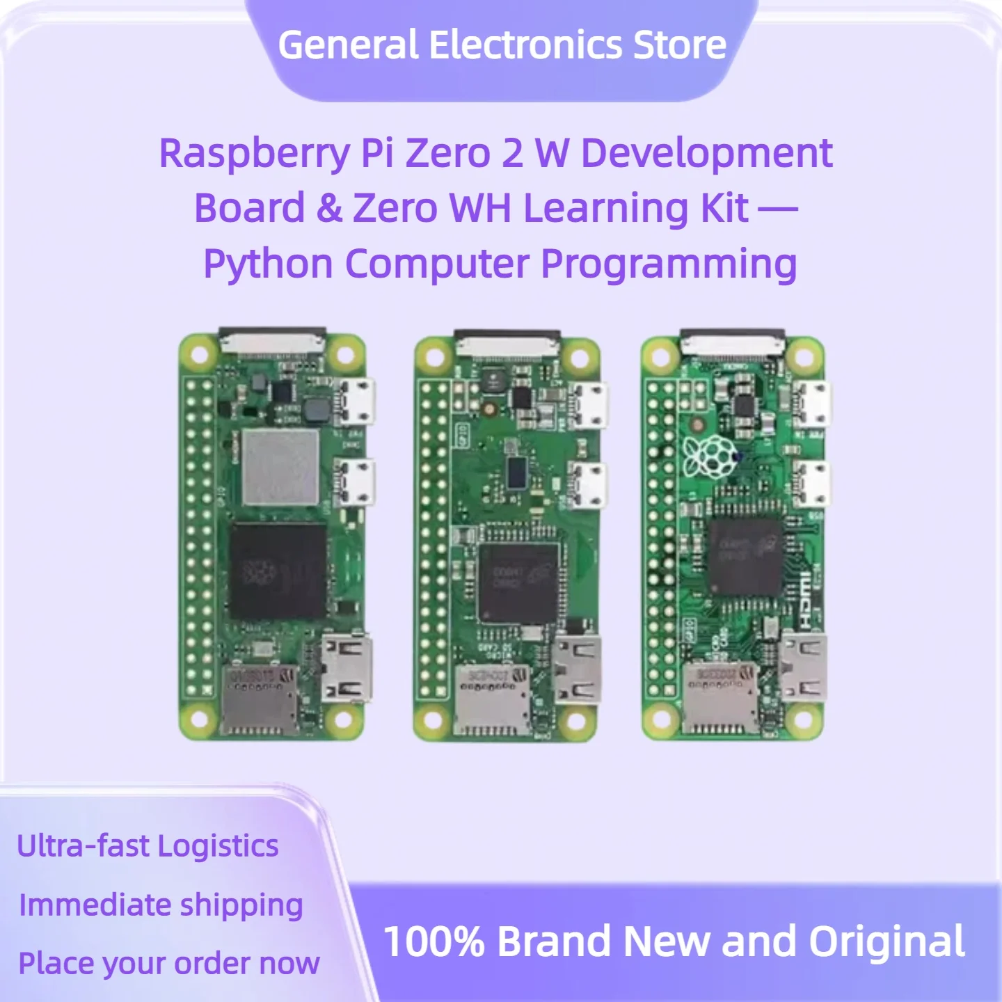 

Плата для разработки Raspberry Pi Zero 2 W и обучающий комплект Zero WH — Программирование на Python