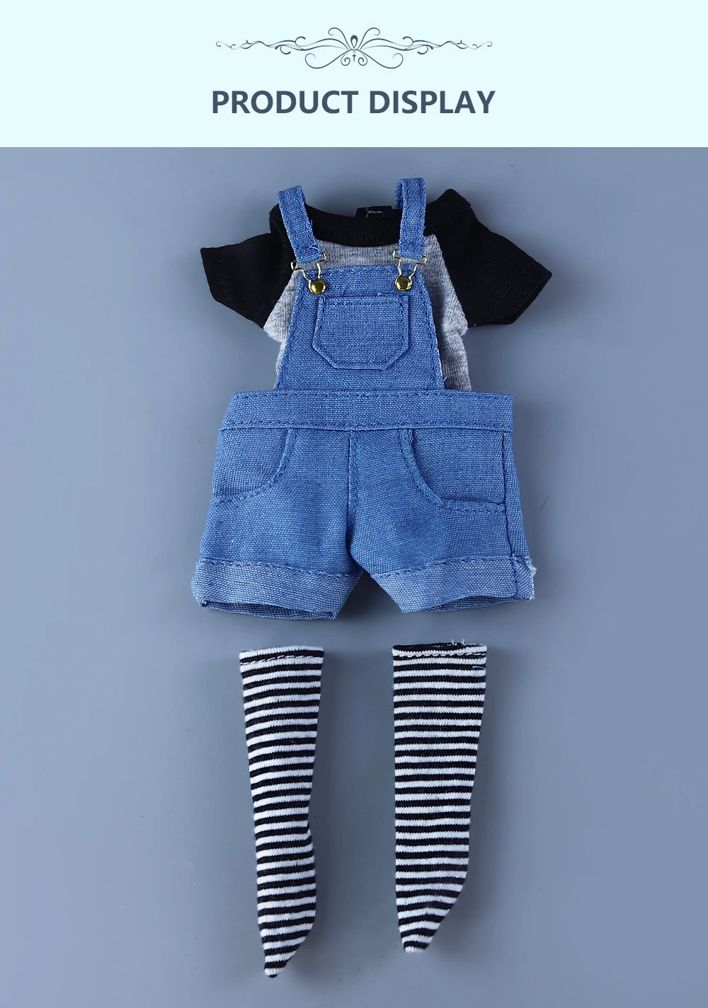 Outfits für ICY DBS Blyth Puppe Kleid Sonderpreis Anzug 1/6 Jecci Five Azone S Anime Mädchen Ob24 Spielzeug – Detail 2