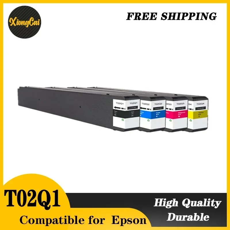 T02Q1 T02Q2 T02Q3 T02Q4 Premium Compatible Color Inkjet Ink Cartridge for Epson WorkForce Enterprise WF-C20600 Printer