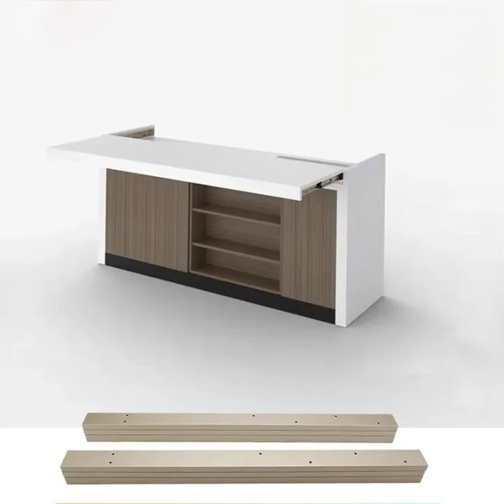 Sliding Table Mechanism Pull Out Extending Table Slide Heavy Load Drawer Slide Rail