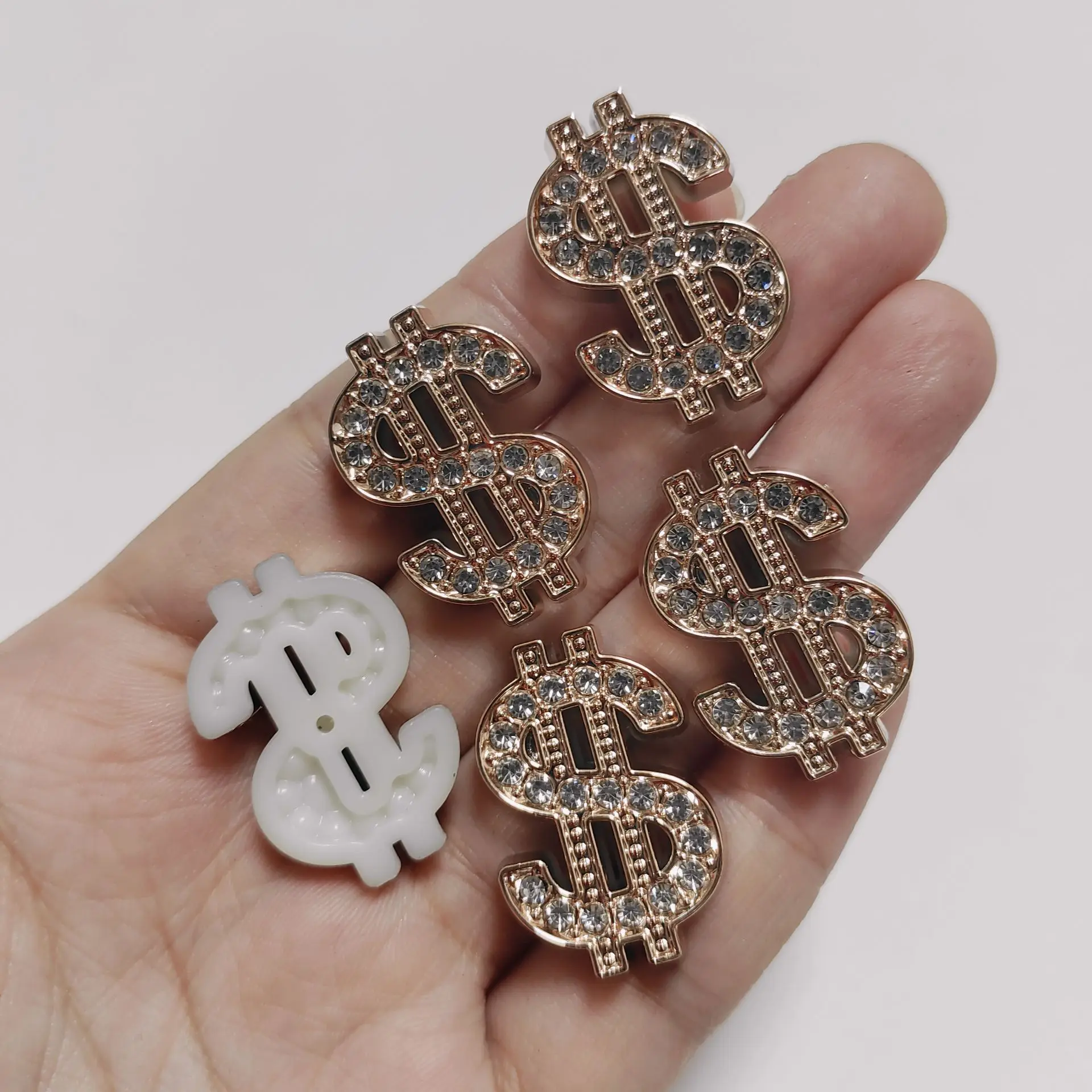 10Pcs Sweet Cute Coin Symbol Bicycle Charms 3d Diy Junk Phone Case Hair Accessories Handcrafts Decorations Doll Jewelry Ornament