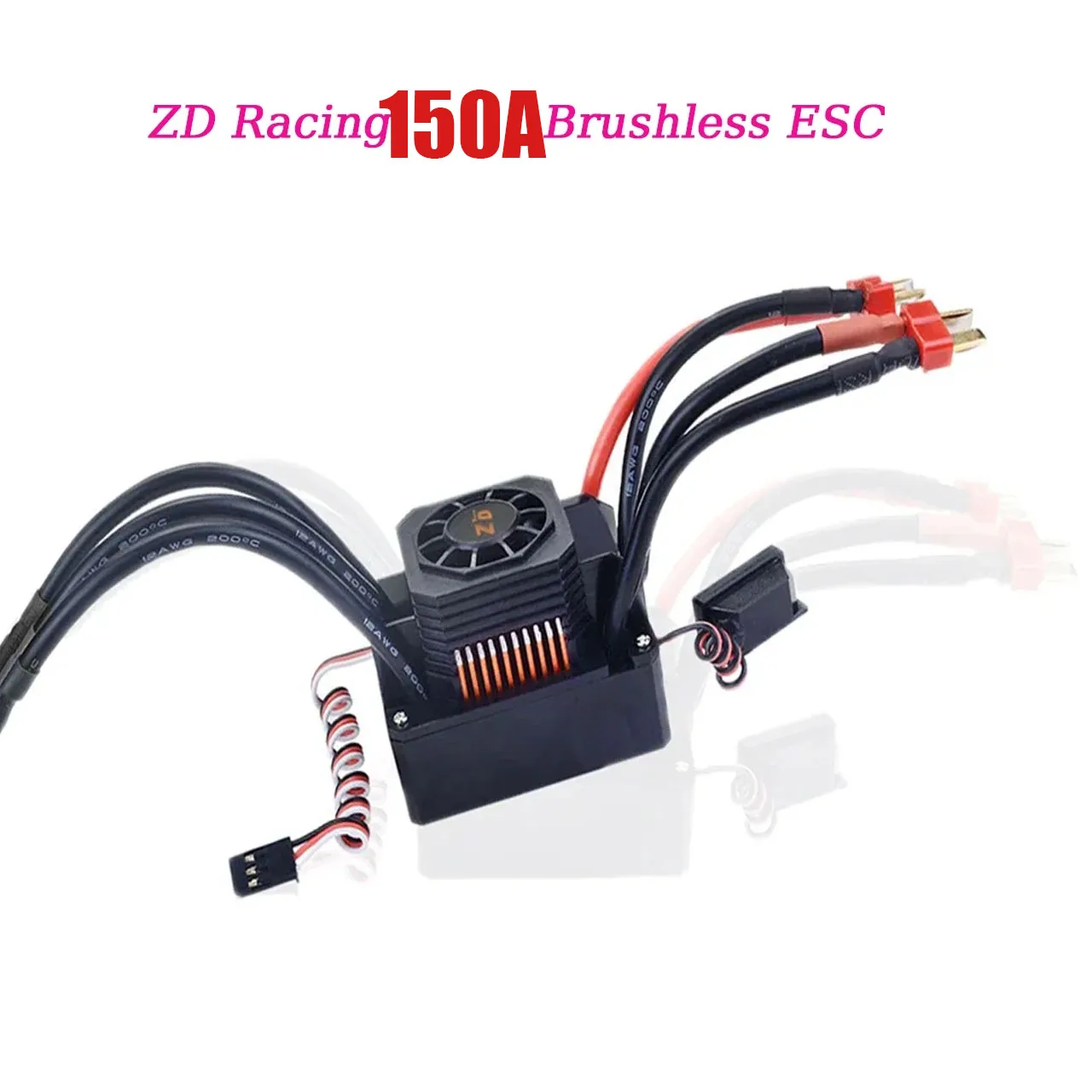ZD Racing 8604 150A Brushless ESC Original Replacement Part for 1/7 DBX‑07 EX‑07 RC Racing Off‑road Car Model Accessories - view 2
