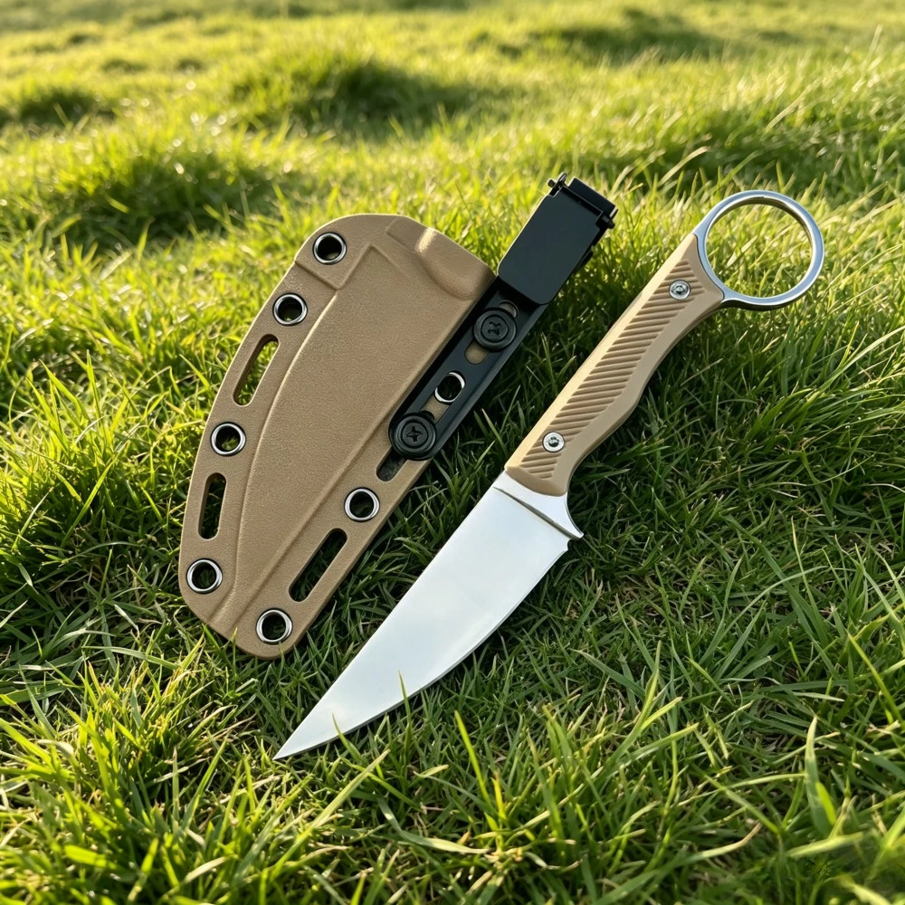 Fishing Backpack - Outdoor Jungle Fixed Knife with Nylon