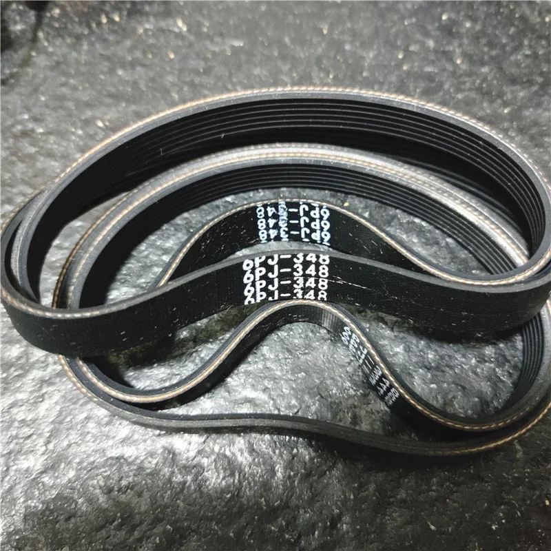 Приводной ремень 13-дюймового деревообрабатывающего строгального станка 6PJ348 Приводной ремень 13-дюймового деревообрабатывающего строгального станка 6PJ348