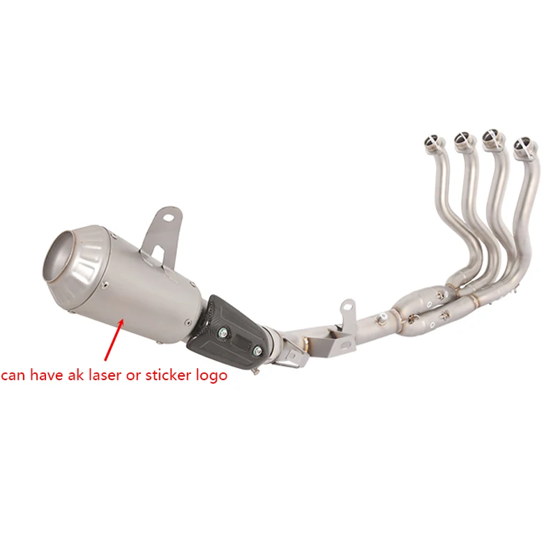 

Slip On For SUZUKI GSXR600 GSXR700 2011-2025 Motorcycle Exhaust System Header Link Pipe Muffler Escape Stainless Steel Vent Tip