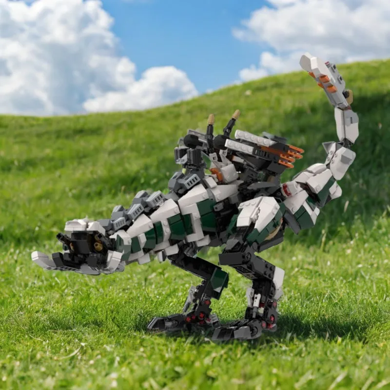 

1121 шт. Moc Thunderjaw креативные строительные блоки игрушка в подарок для детей повышают творчество и навыки