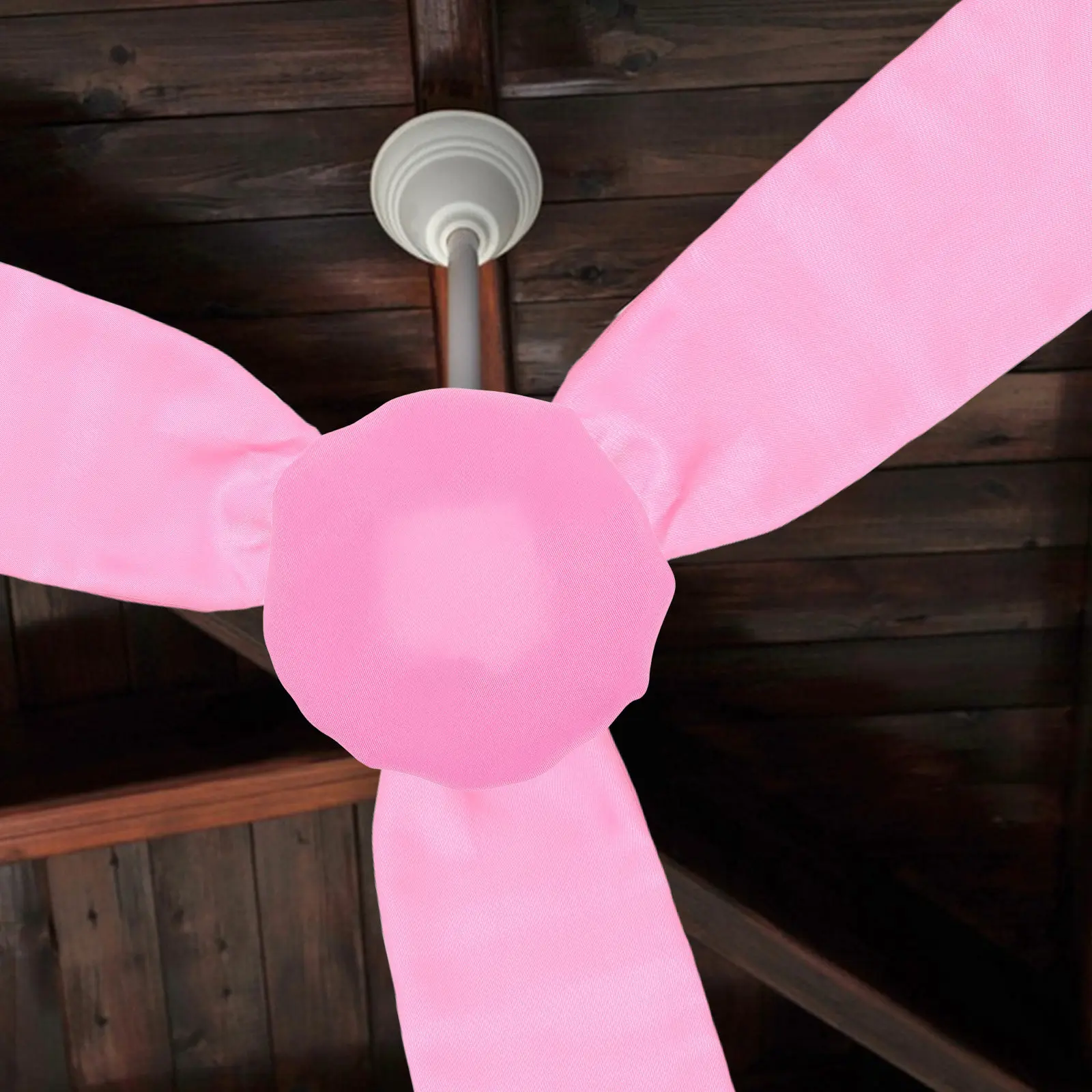 

1Set Ceiling Fan Blade Covers Dustproof Washable Fabric Protector Easy Install Kitchen Bedroom Fan Accessory Blade Protector
