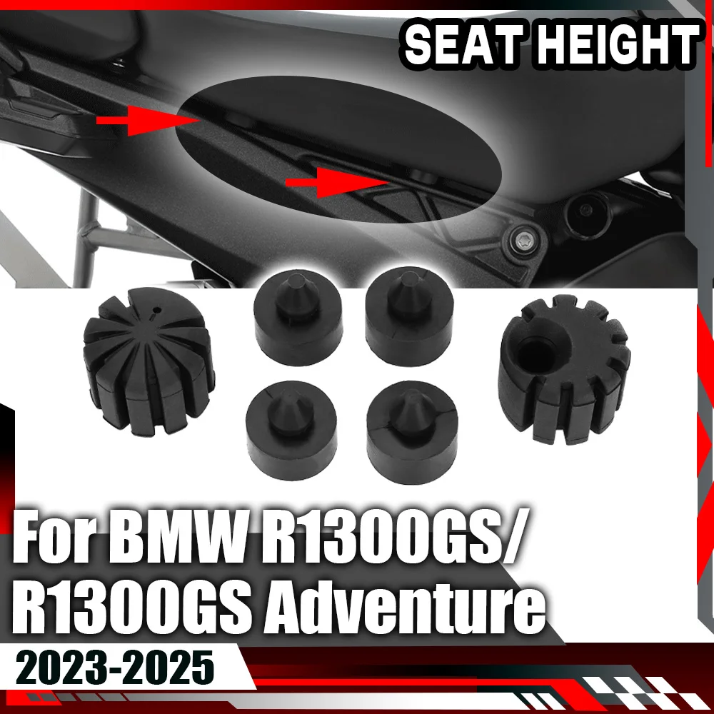 

Аксессуары для мотоциклов для BMW R1300GS r 1300gs R1300 GS ADV gs1300 2023 2024 2025 резиновый комплект регулировки высоты сиденья водителя 10 мм