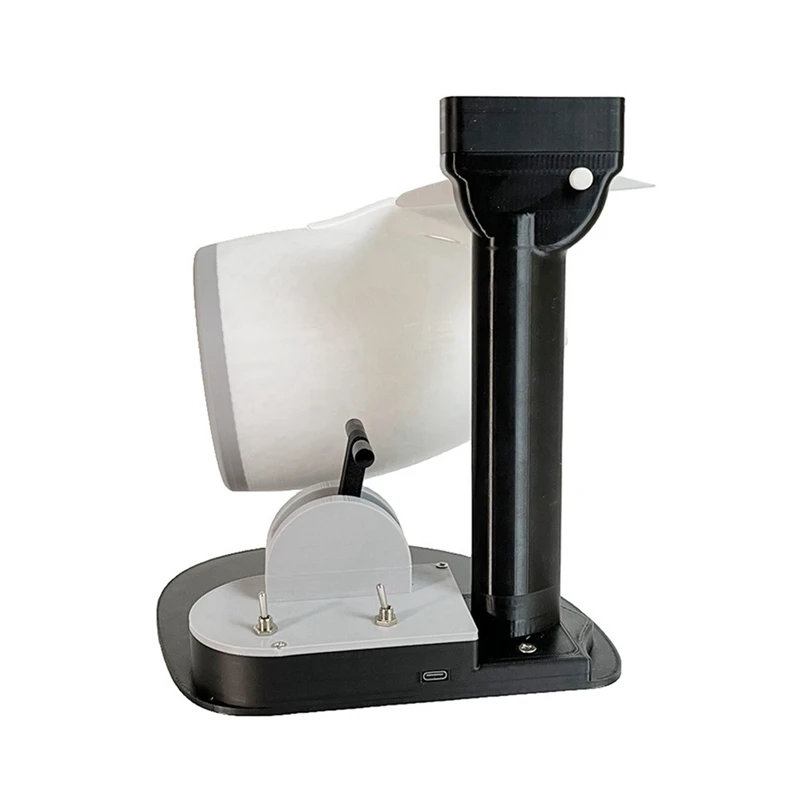 ABPP-Turbo Ventilatore da tavolo Turbo Ventilatore Modello motore aggiornato Ventola Jet Ventola USB con atomizzazione Dispositivo di fiamma di coda a luce blu