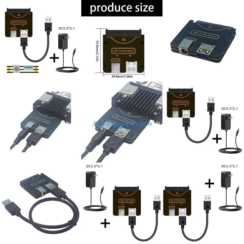

U75B Комплект процессоров подключения 12 В с приводом от USB-кабеля для использования на настольном ПК