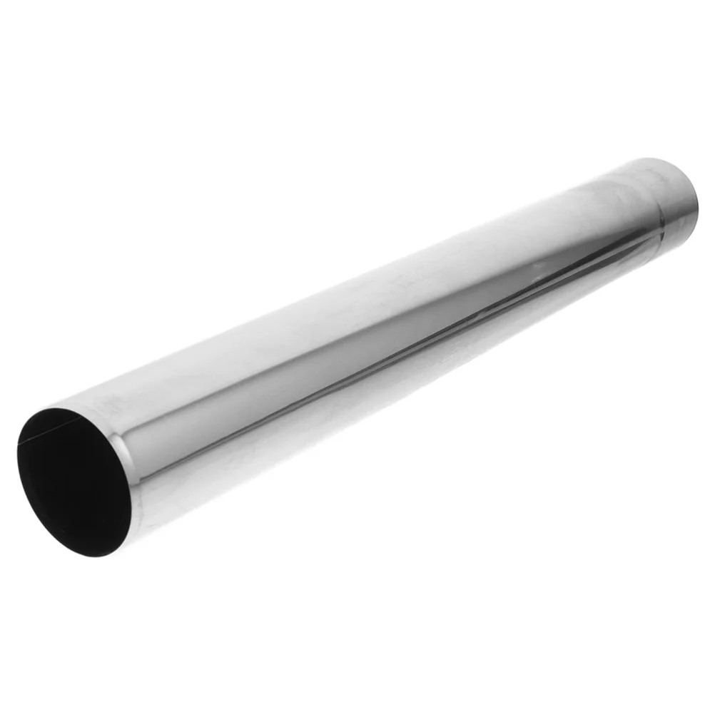 ステンレス鋼ストーブ煙突パイプストレート延長チューブ煙道排気管屋外キャンプ用薪ストーブアクセサリー