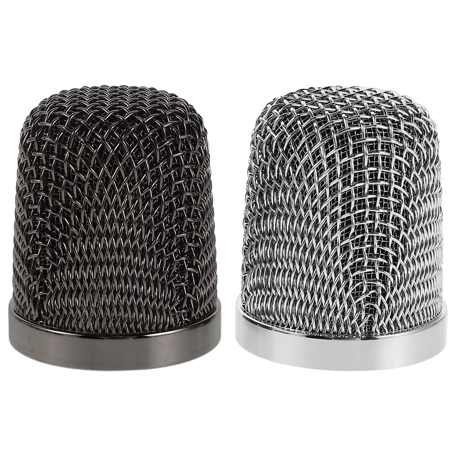 

Wireless Microphone Grille Replacement Metal Mesh Cover Handheld Mic Windscreen Ball Head For Live Streaming Karaoke Recording