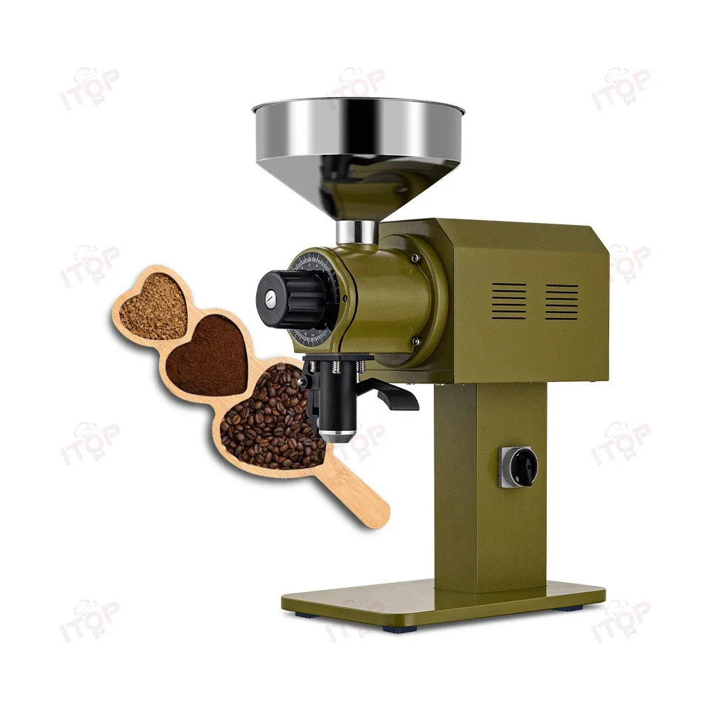 Stainless Steel Commercial Coffee Grinder Machine Industrial Beans Coffee Grinding Machines