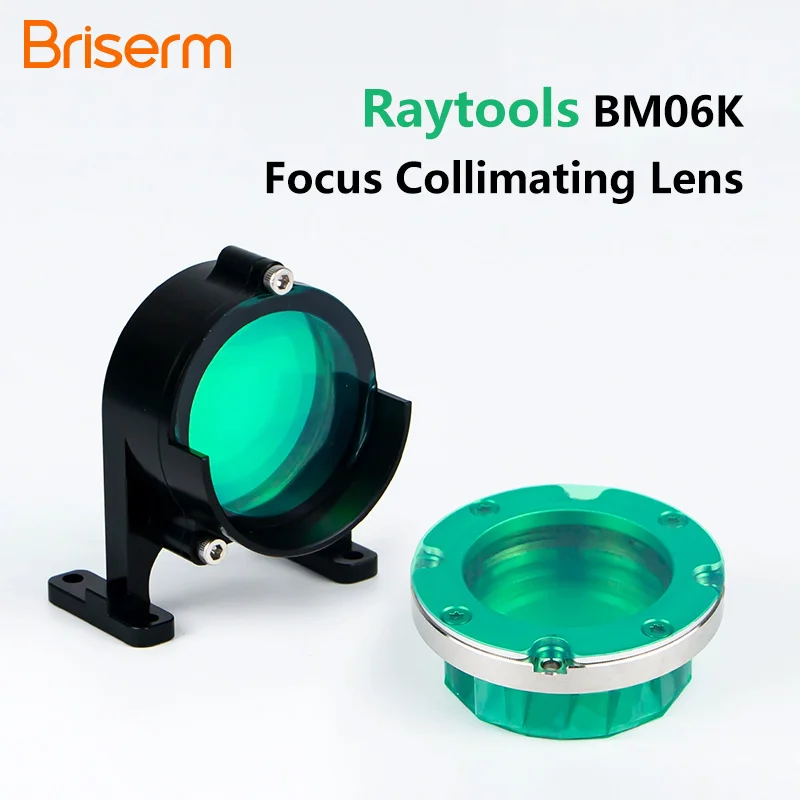 Raytools BM06K Laser Focusing Lens Collimating Lens with Holder D37 F100 F150 F200 for Raytools BM06K Laser Cutting Head