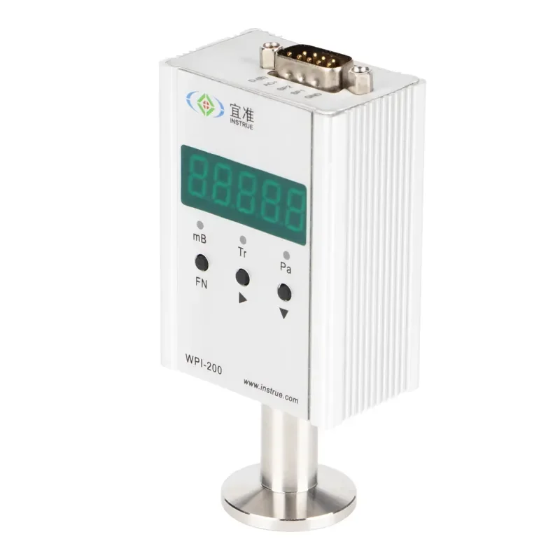 Medidor de Vacío de Resistencia con Tiempo de Respuesta Rápido de 100000~0.1 Pa, WPI-200, Pantalla Digital, Vacuómetro Pilani para Bomba de Vacío