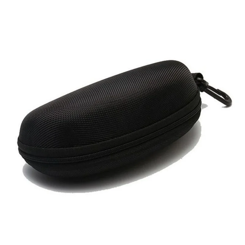 Portable Zipper Hard Shell Sunglasses Case Glasses Box with Plastic Hook Travel Glasses Case Sunglasses Case Car Home Use - view 5