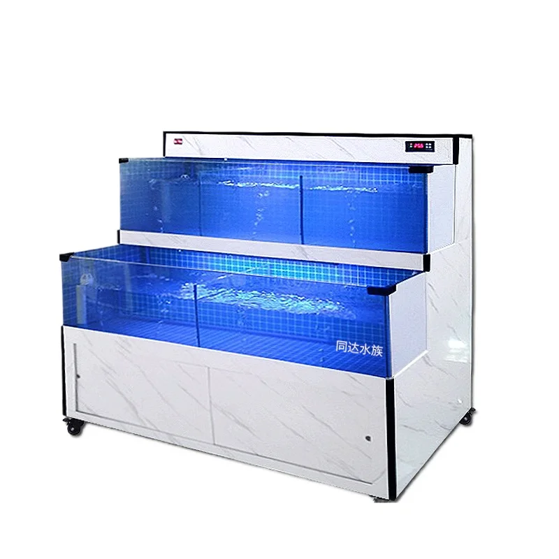 CX commercial hotel special mobile seafood pool refrigerator integrated small supermarket seafood tank shellfish pool