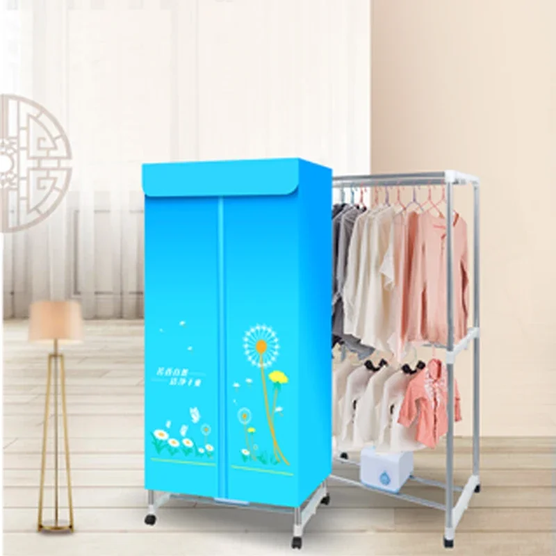 High quality PTC heater foldable electric baby hanger dryer clothes automatic smart folding metal clothes dryer