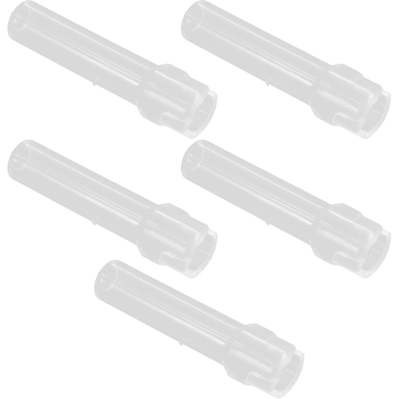 

6Pcs Silicone Straw Replacement Set Transparent Ergonomic Design for Belly Cup Tumbler Water Bottle Straw Accessories