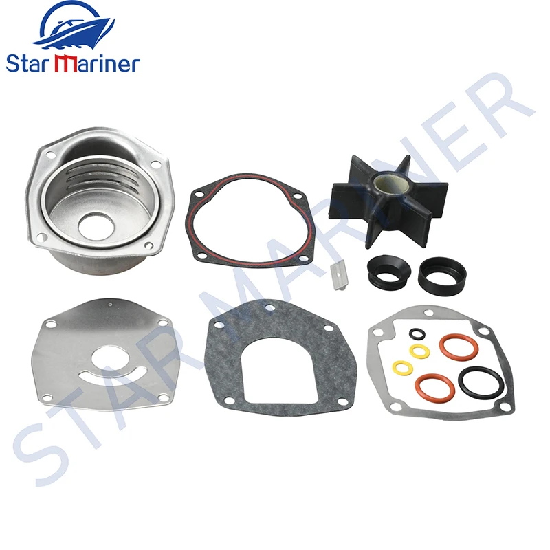 

817275A5 Water Pump Impeller Repair Kit For Mercury Mariner Outboard Motor 225/250/300HP 817275A5 817275A6 Boat Engine Parts