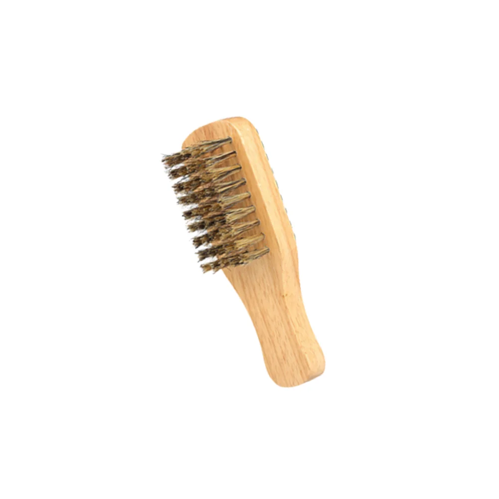 

Boar Bristle Beard Brush Hair Combs for Men Travel Dryer Bristles Dense Men's Man